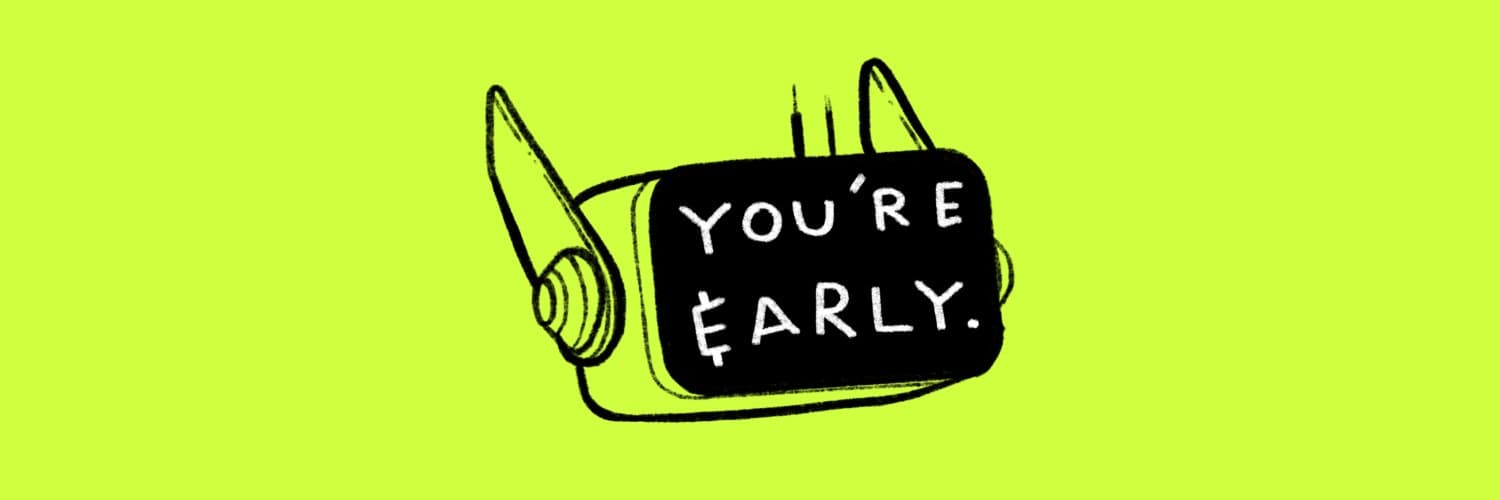 EARLY banner