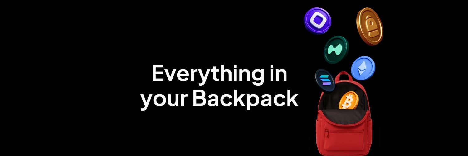 Backpack banner